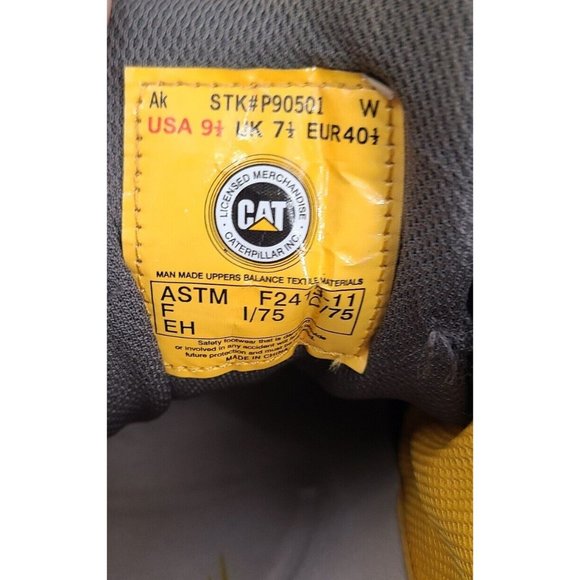 Caterpillar Steel Toe ERGO CAT Women's Work‎ Shoe Size 9.5 Gray Pink - Picture 12 of 12